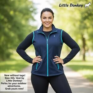Little Donkey Women's Outdoor Vest Size XXL
